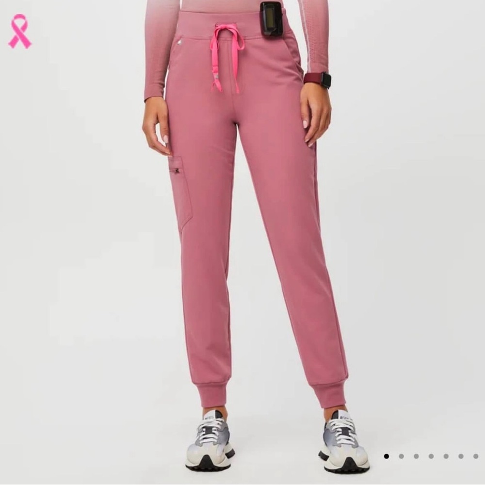 Figs High Waisted Zamora Jogger Scrub Pants (Quartz)